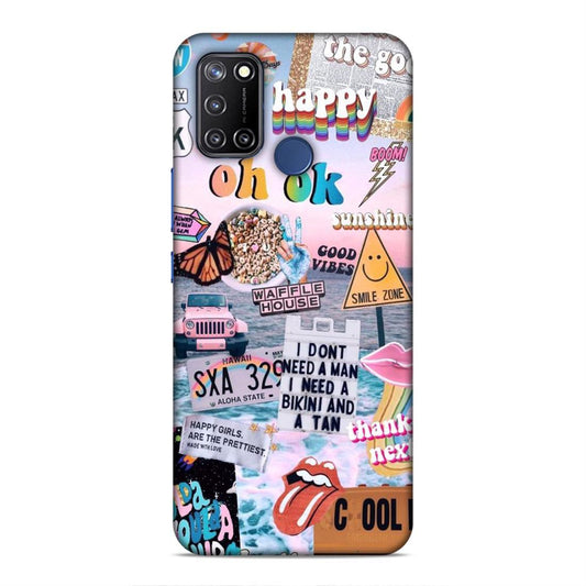 Oh Ok Happy Realme 7i Phone Case Cover