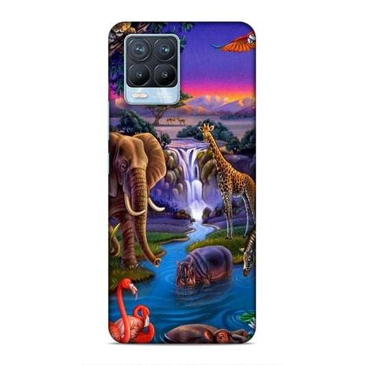 Jungle Art Realme 8 Pro Mobile Cover