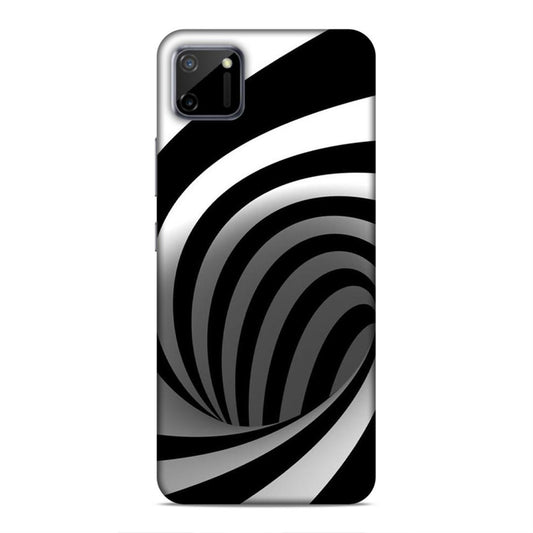 Black And White Realme C11 Mobile Cover