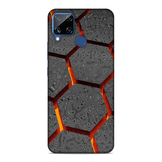 Hexagon Pattern Realme C15 Phone Case Cover