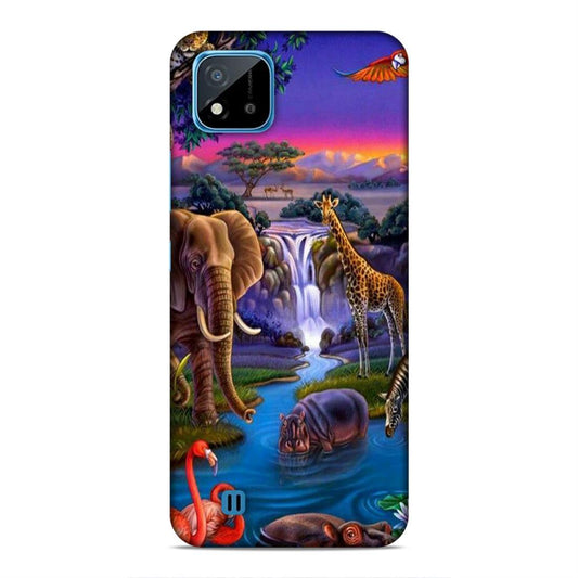 Jungle Art Realme C20 Mobile Cover