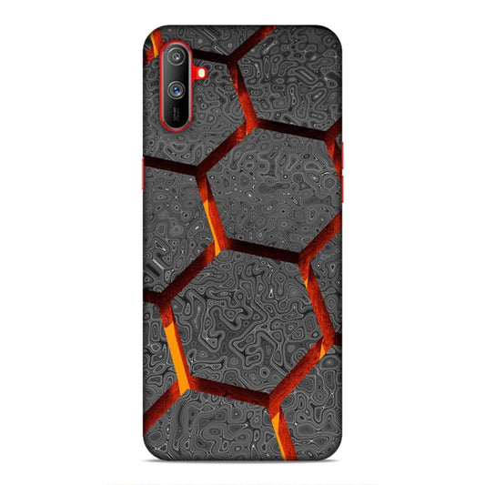 Hexagon Pattern Realme C3 Phone Case Cover