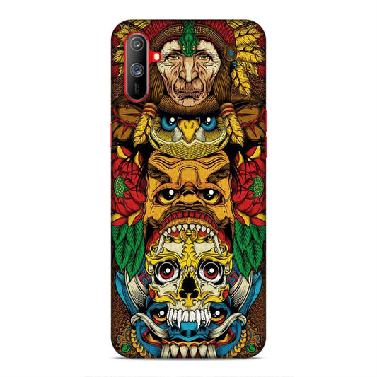 skull ancient art Realme C3 Phone Case Cover