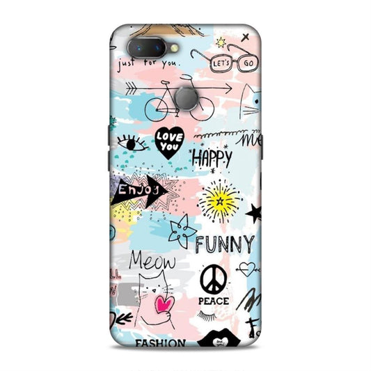 Cute Funky Happy Realme U1 Mobile Cover Case