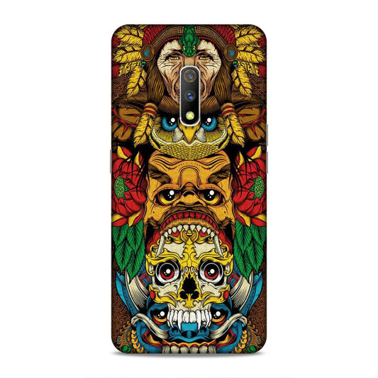 skull ancient art Realme X Phone Case Cover