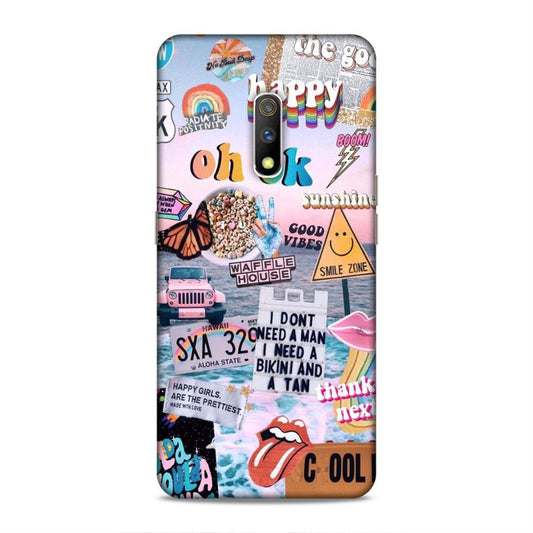 Oh Ok Happy Realme X Phone Case Cover