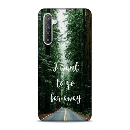 I Want To Go Far Away Realme X2 Phone Cover