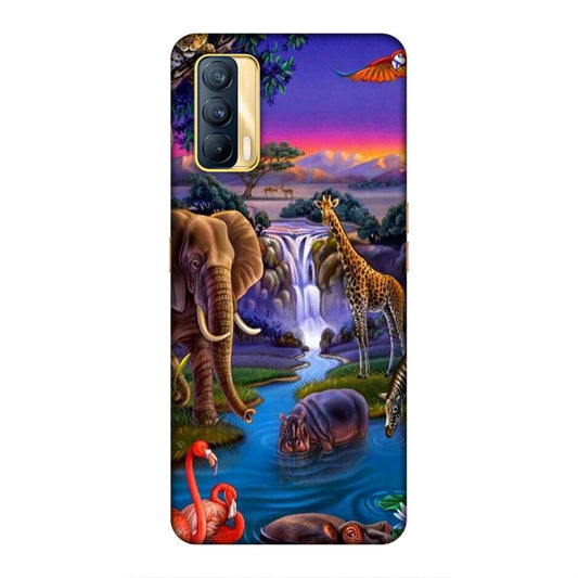 Jungle Art Realme X7 Mobile Cover