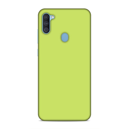 Lime Classic Plain Samsung Galaxy A11 Phone Cover Case