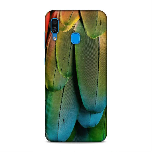 Green Leaves Samsung Galaxy A30 Mobile Cover Case