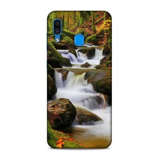 Natural Waterfall Samsung Galaxy A30 Phone Cover Case