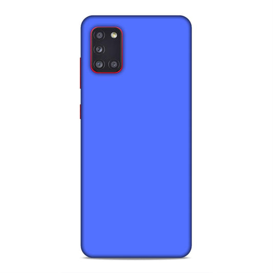 Royal Blue Plain Samsung Galaxy A31 Mobile Back Case