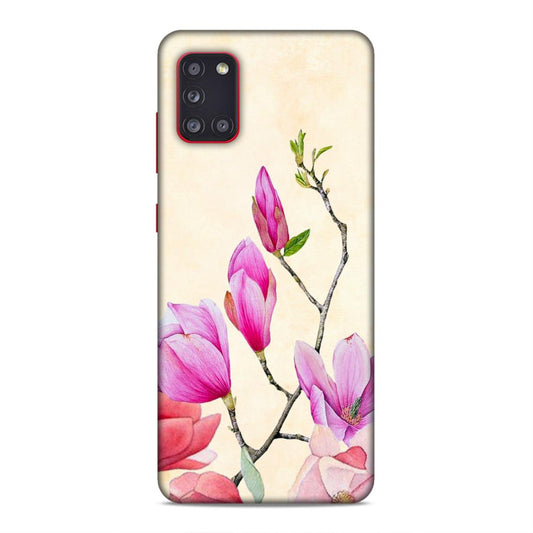 Pink Flower Samsung Galaxy A31 Mobile Cover Case