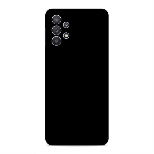 Black Classic Plain Samsung Galaxy A32 Phone Cover Case Case