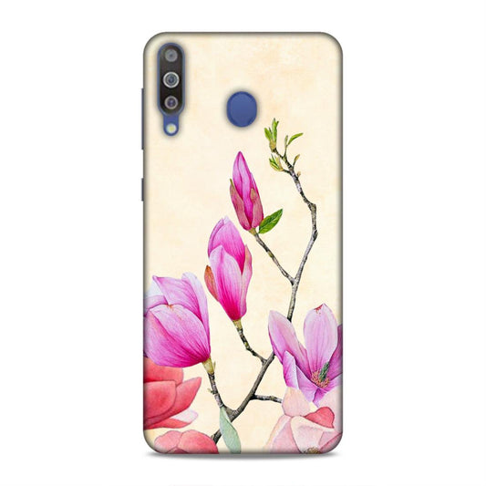 Pink Flower Samsung Galaxy A40s Mobile Cover Case