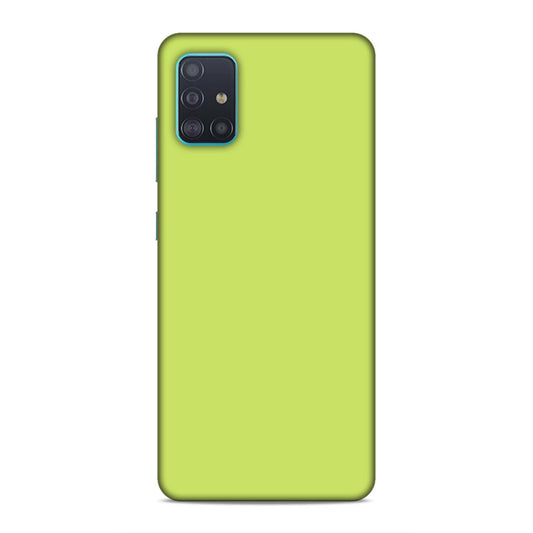 Lime Classic Plain Samsung Galaxy A51 Phone Cover Case