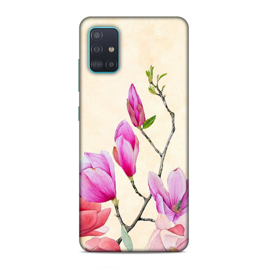 Pink Flower Samsung Galaxy A51 Mobile Cover Case