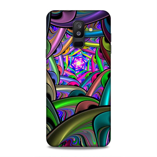 Deep Multicolour Samsung Galaxy A6 Plus Mobile Cover