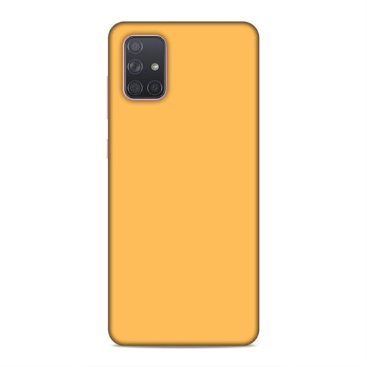 Peach Classic Plain Samsung Galaxy A71 Phone Cover Case