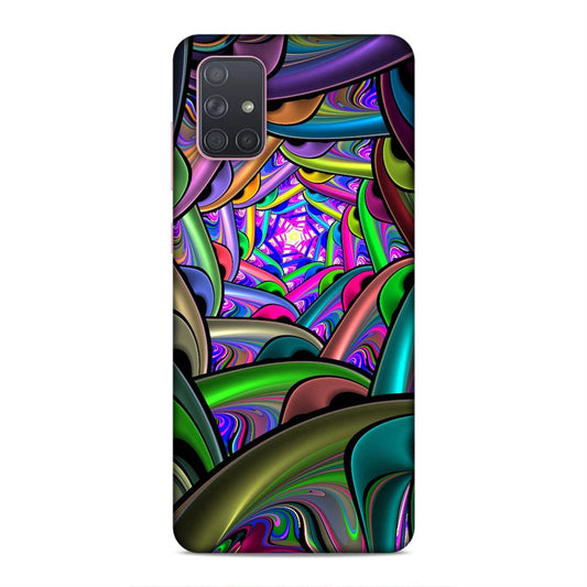 Deep Multicolour Samsung Galaxy A71 Mobile Cover
