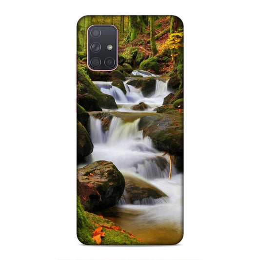 Natural Waterfall Samsung Galaxy A71 Phone Cover Case