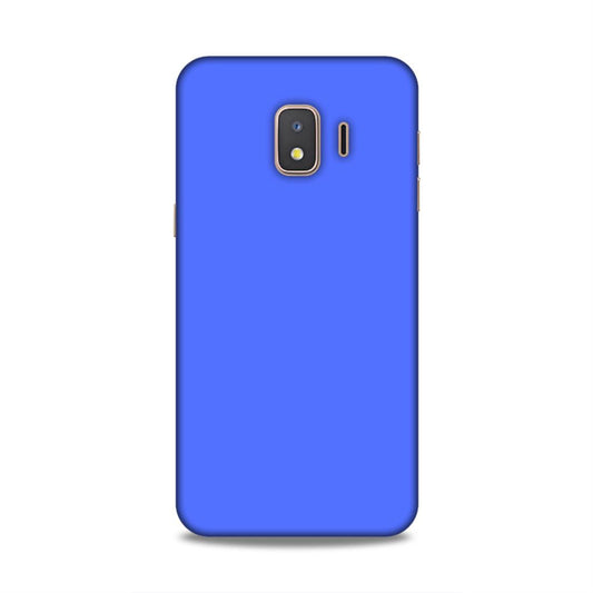 Royal Blue Plain Samsung Galaxy J2 Core (2020) Mobile Back Case