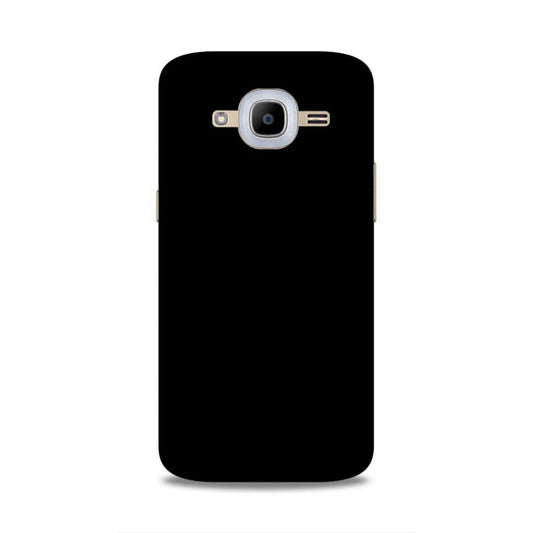 Black Classic Plain Samsung Galaxy J2 Pro (2016) Phone Cover Case Case