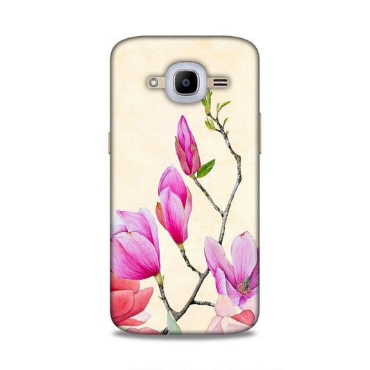 Pink Flower Samsung Galaxy J2 Pro (2016) Mobile Cover Case