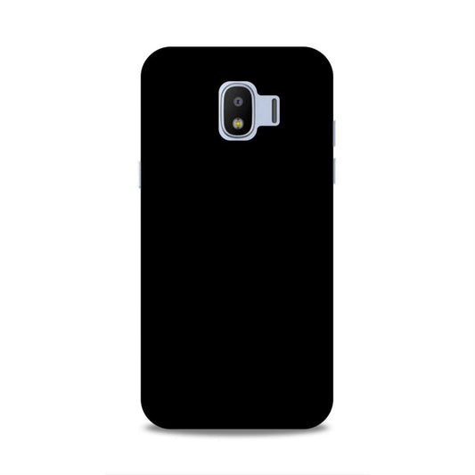 Black Classic Plain Samsung Galaxy J2 Pro (2018) Phone Cover Case Case