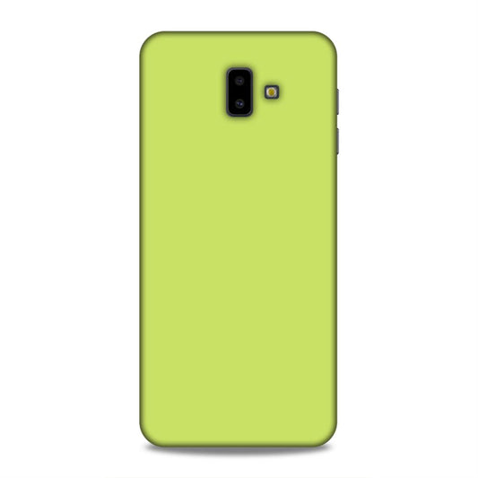 Lime Classic Plain Samsung Galaxy J6 Plus Phone Cover Case