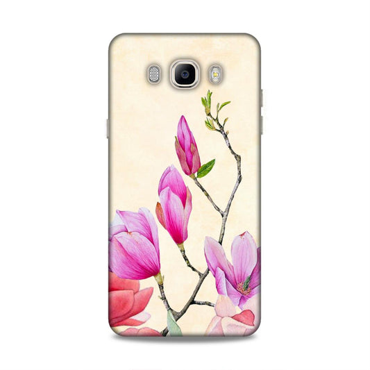 Pink Flower Samsung Galaxy J7 (2016) Mobile Cover Case
