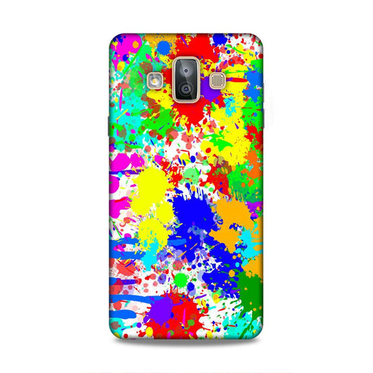 MultColour Canvas Samsung Galaxy J7 Duo Mobile Back Case