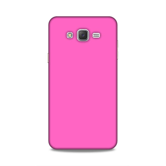 Pink Classic Plain Samsung Galaxy J7 Nxt Mobile Back Cover