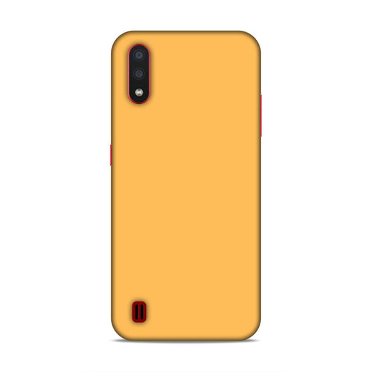 Peach Classic Plain Samsung Galaxy M01 Phone Cover Case