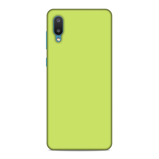 Lime Classic Plain Samsung Galaxy M02 Phone Cover Case