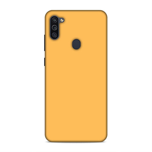 Peach Classic Plain Samsung Galaxy M11 Phone Cover Case