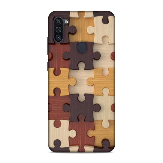 Jigsaw Puzzle Samsung Galaxy M11 Phone Back Cover