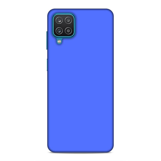 Royal Blue Plain Samsung Galaxy M12 Mobile Back Case