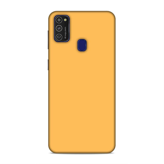 Peach Classic Plain Samsung Galaxy M21 Phone Cover Case