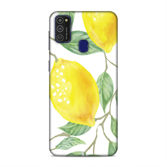 Mango Waterpainting Samsung Galaxy M21 Mobile Back Case