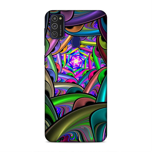 Deep Multicolour Samsung Galaxy M21 Mobile Cover