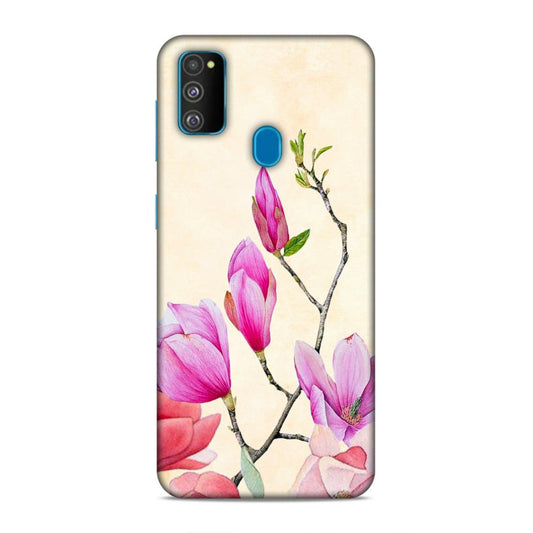 Pink Flower Samsung Galaxy M30s Mobile Cover Case