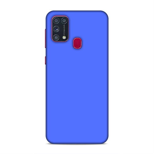 Royal Blue Plain Samsung Galaxy M31 Mobile Back Case