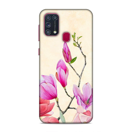 Pink Flower Samsung Galaxy M31 Mobile Cover Case