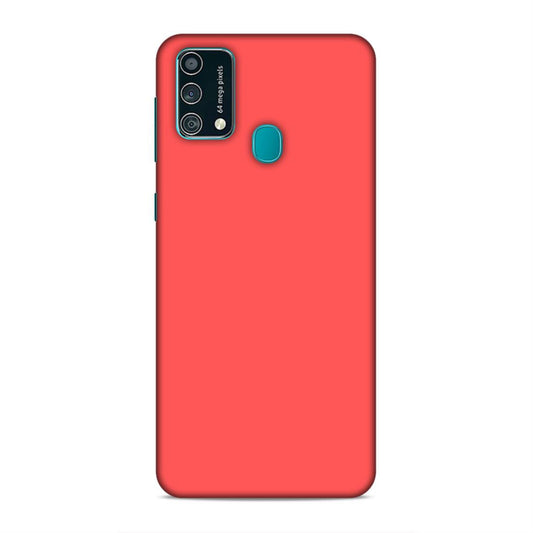 Coral Red Plain Samsung Galaxy M31 Prime Phone Cover