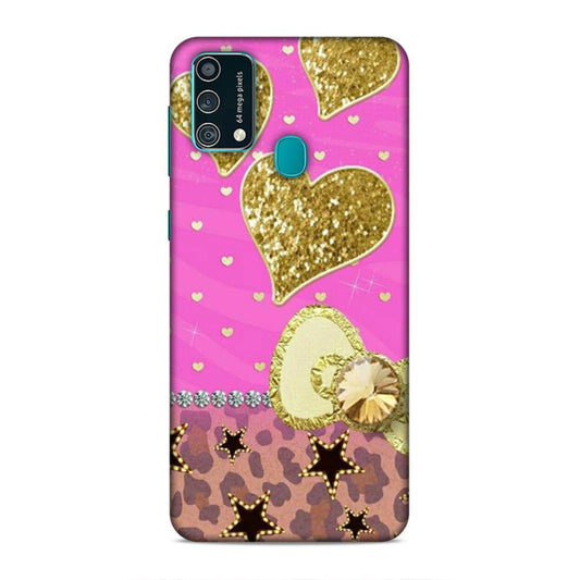 Cute Pink Heart Samsung Galaxy M31 Prime Phone Case Cover