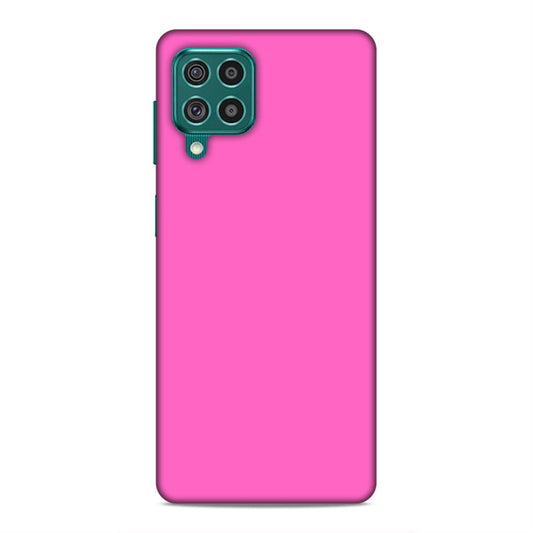 Pink Classic Plain Samsung Galaxy M62 Mobile Back Cover