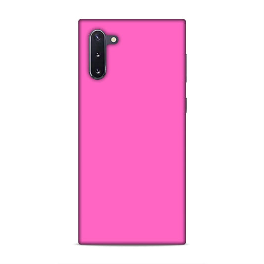 Pink Classic Plain Samsung Galaxy Note 10 Mobile Back Cover