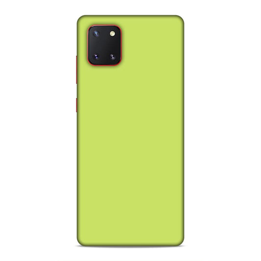 Lime Classic Plain Samsung Galaxy Note 10 Lite Phone Cover Case