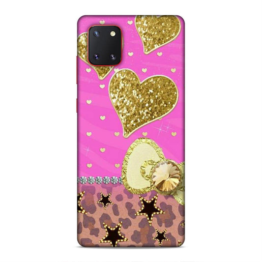 Cute Pink Heart Samsung Galaxy Note 10 Lite Phone Case Cover